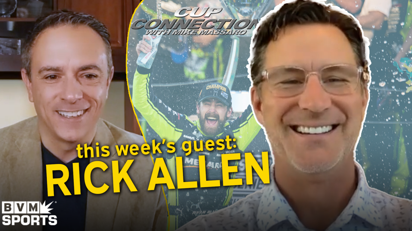 Cup Connection: NASCAR On NBC Lead Race Announcer Rick Allen