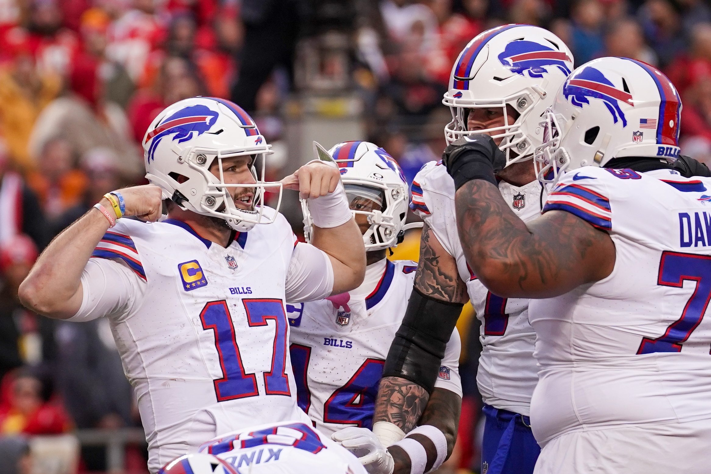 Josh Allen Buffalo Bills NFL AFC playoff picture postseason run