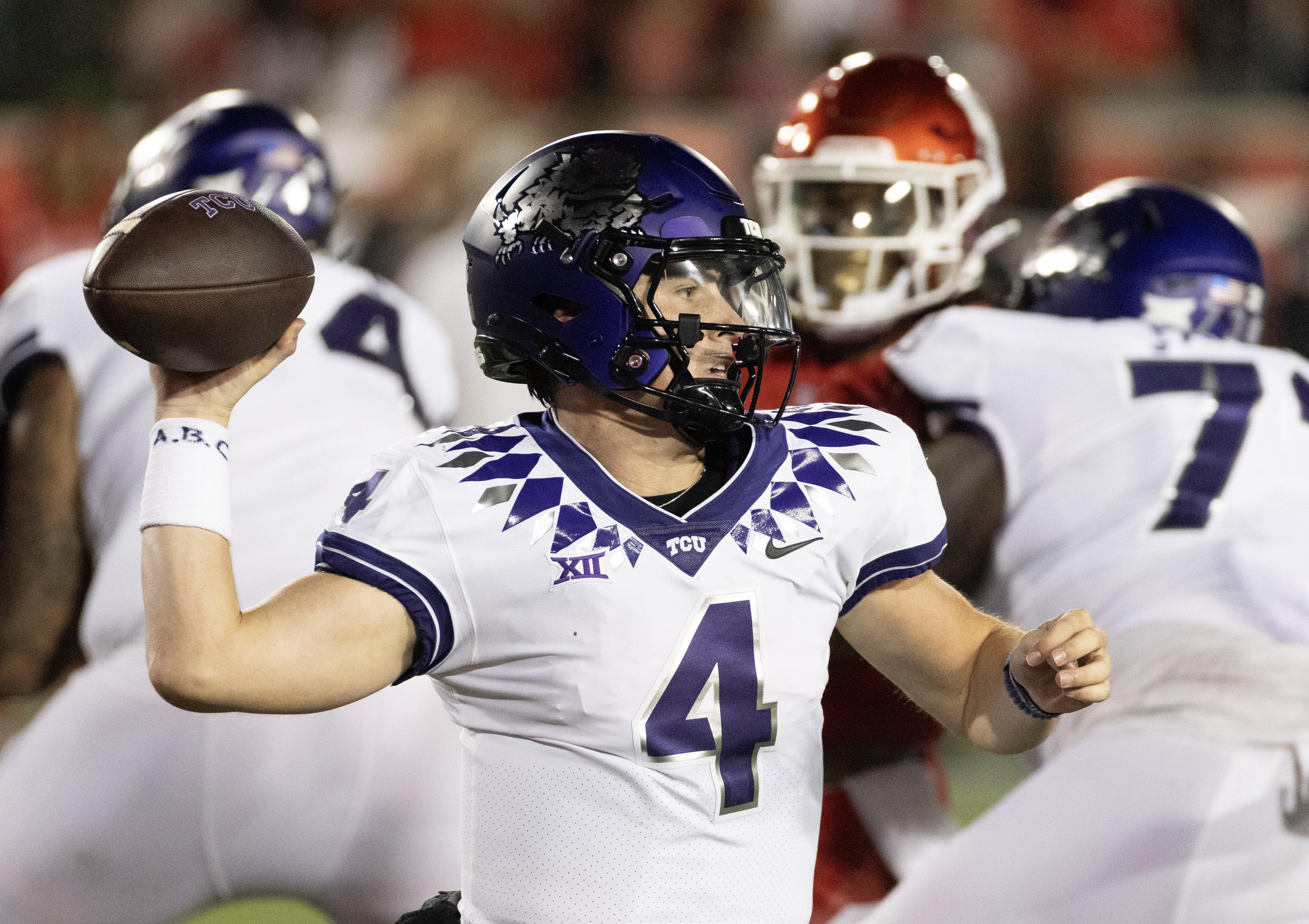 Chandler Morris TCU Horned Frogs football transfer portal Sam Houston State Bearkats football