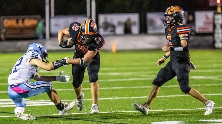 Middletown football players end season well