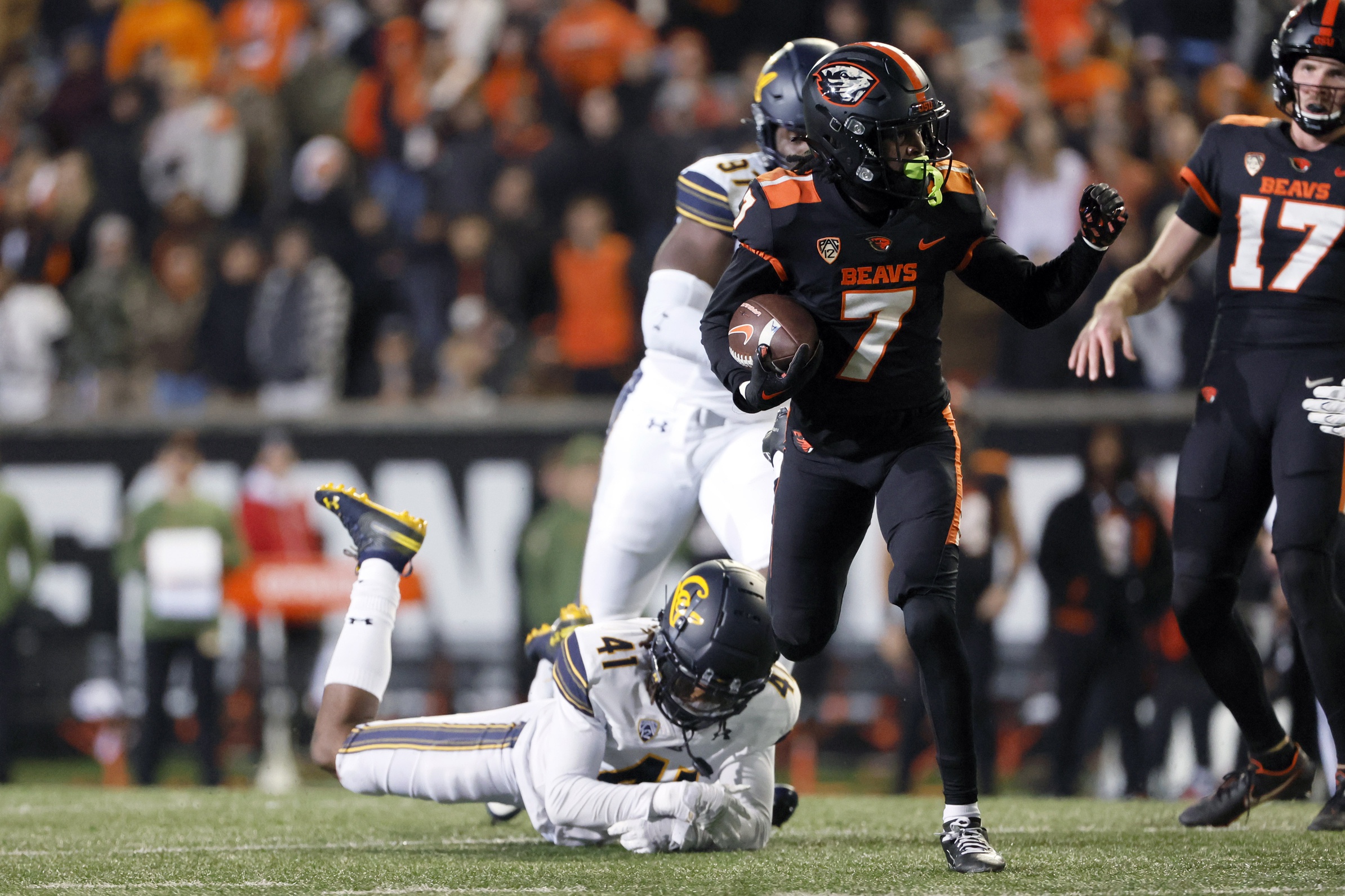 Silas Bolden Oregon State Beavers NCAA college football transfer portal landing spots Cal Golden Bears