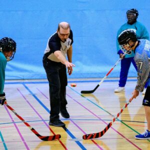 Q&A with Dakota United adapted floor hockey club coach Brett Sadek