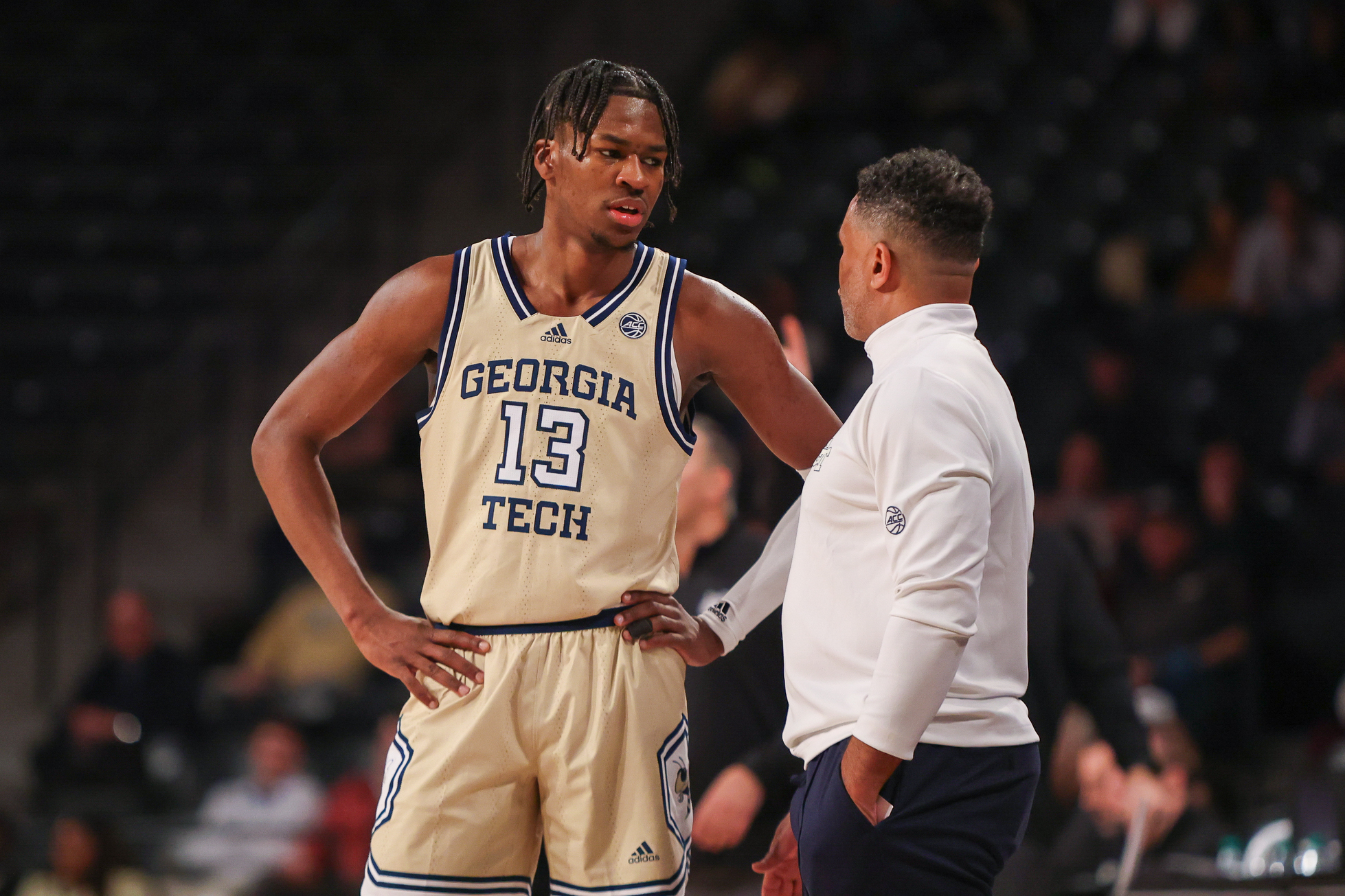 Miles Kelly Damon Stoudamire Georgia Tech Yellow Jackets 2023-24 ACC men's NCAA college basketball team rankings