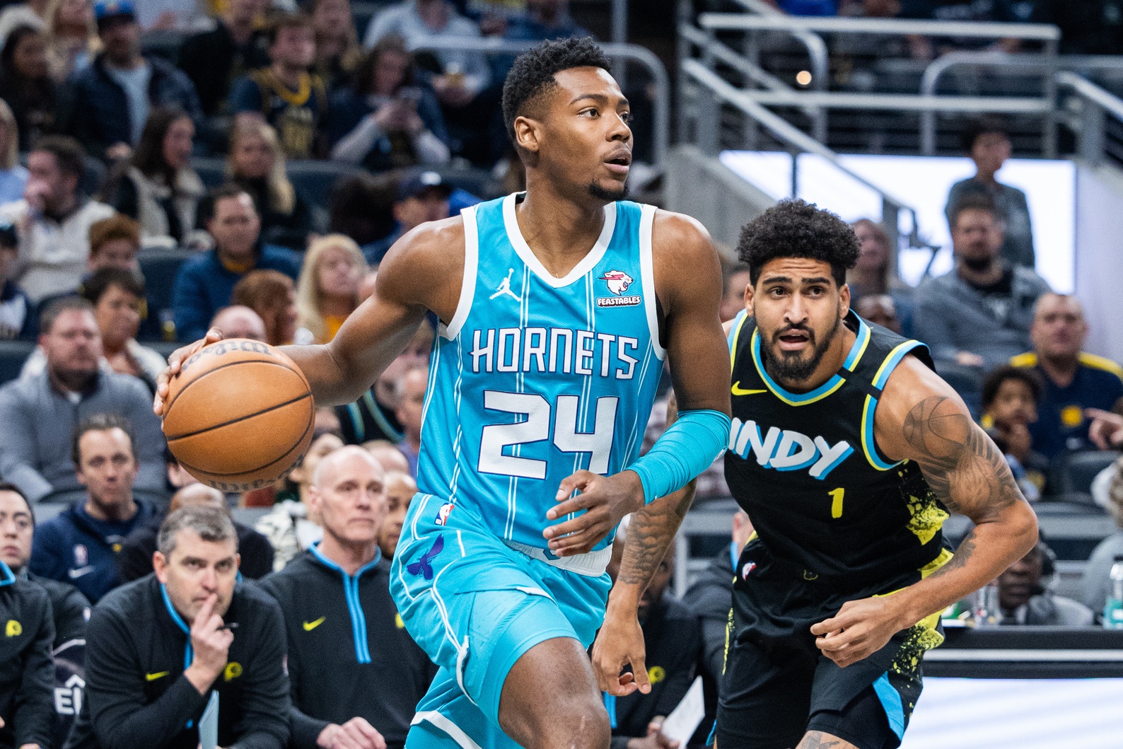 Brandon Miller Charlotte Hornets NBA top 10 rookies 2023-24 season