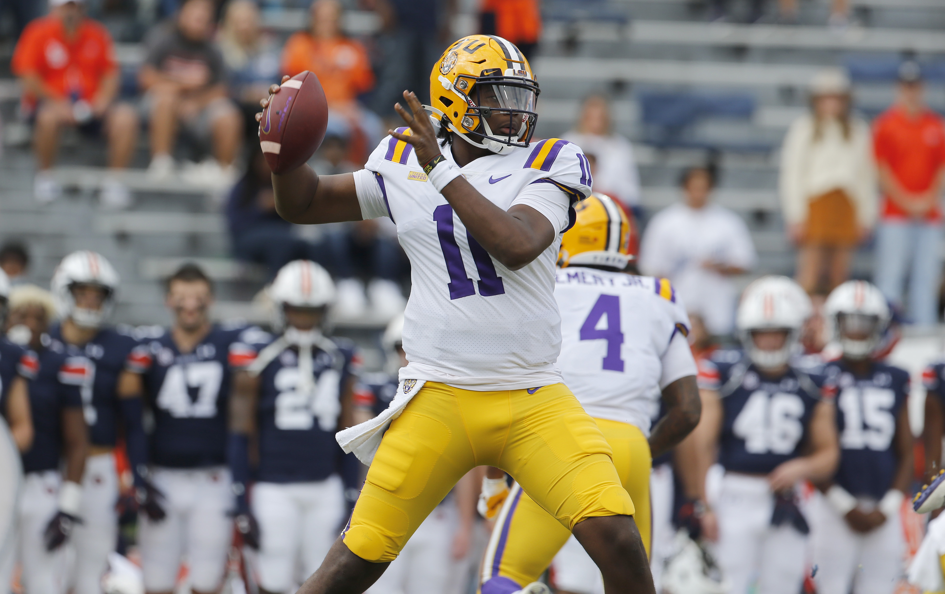 TJ Finley LSU Tigers football Grambling State Tigers football transfer portal