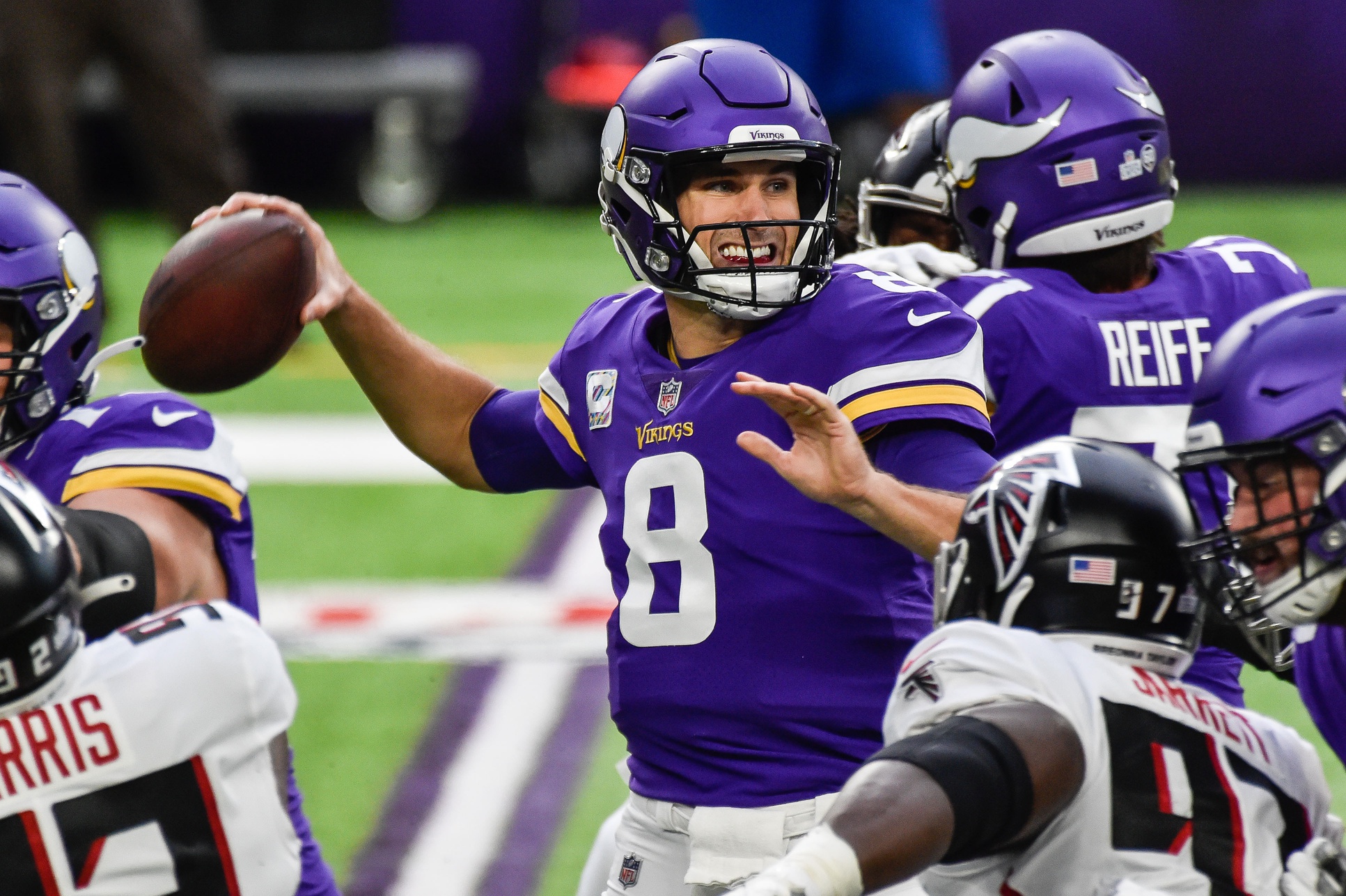 Kirk Cousins Minnesota Vikings 2024 NFL free agency landing spots Atlanta Falcons