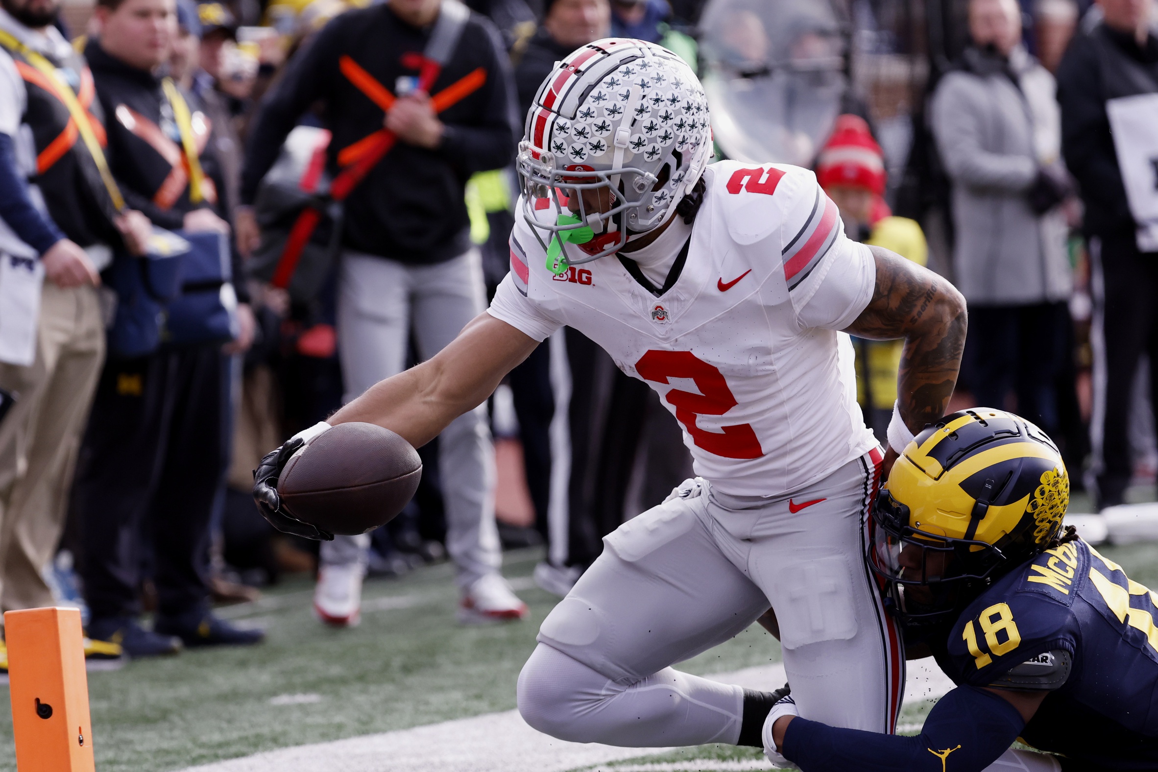 Top 10 college football WRs returning for 2024 season