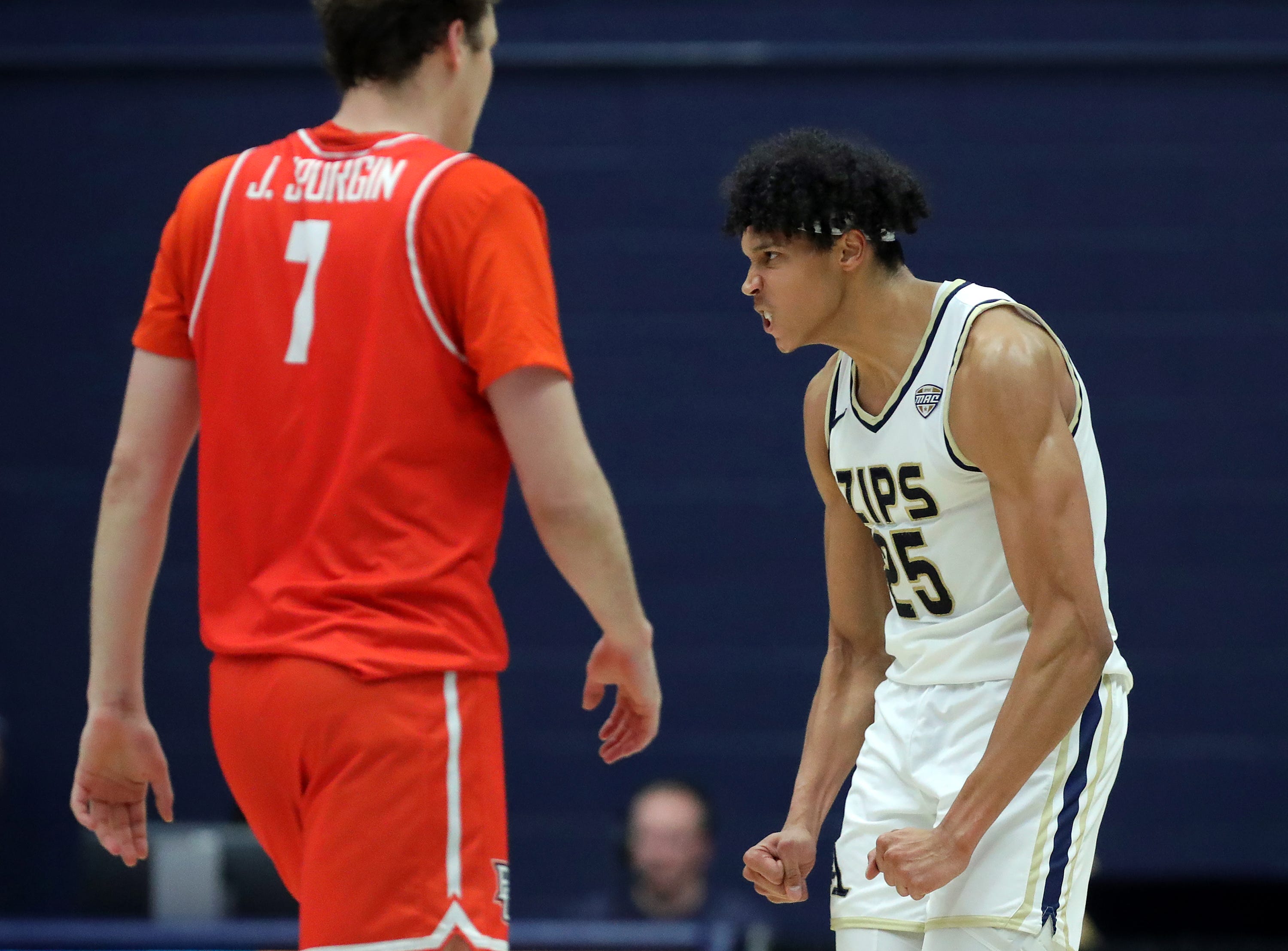 Enrique Freeman Akron Zips basketball NCAA Tournament March Madness