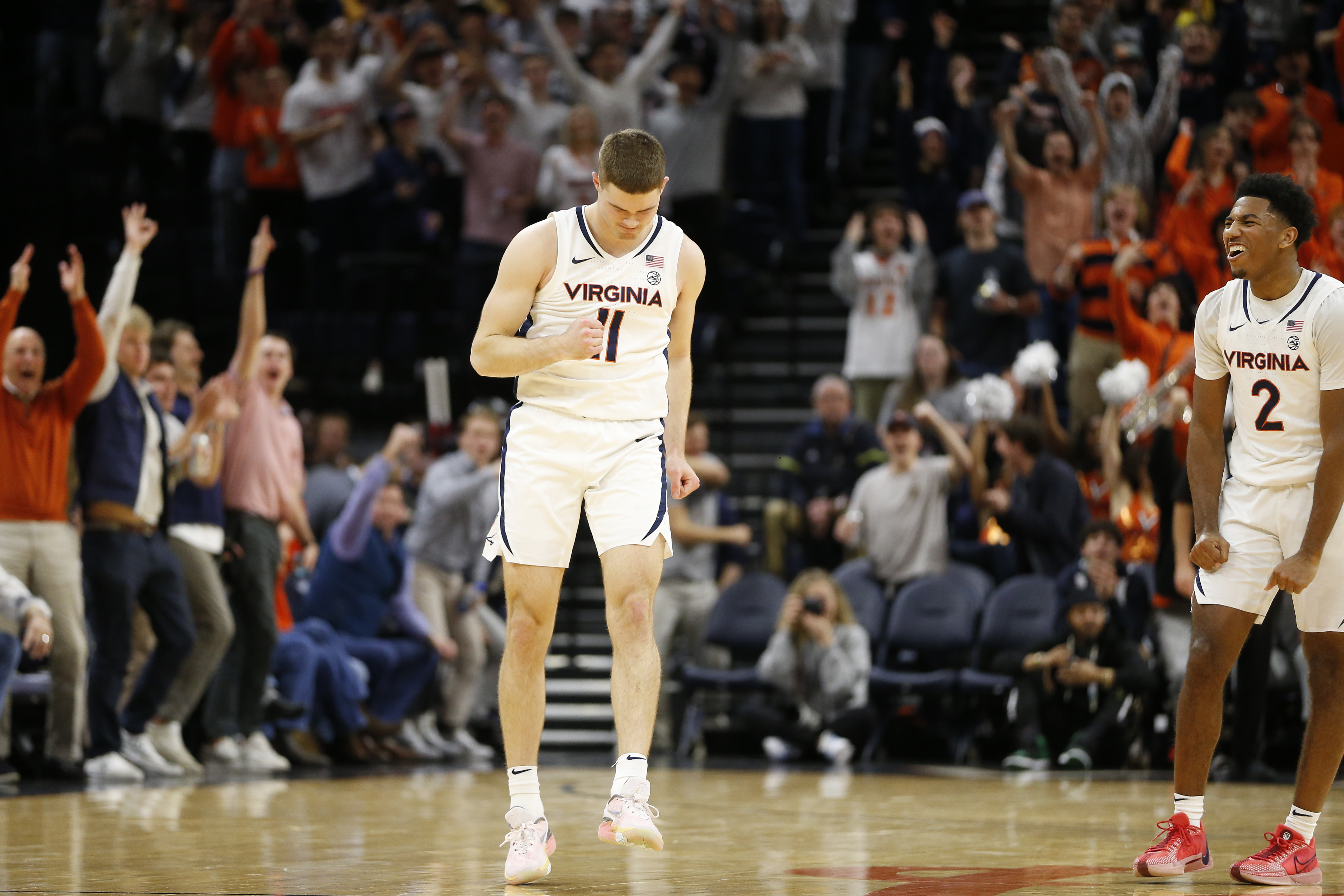 Isaac McKneely Virginia Cavaliers basketball NCAA Tournament March Madness