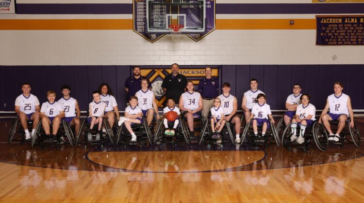 From a sitting position: Jackson School District’s wheelchair basketball