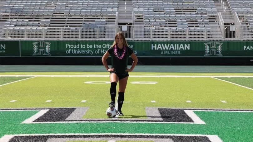 Say aloha to former Leigh soccer player Piper Bertani