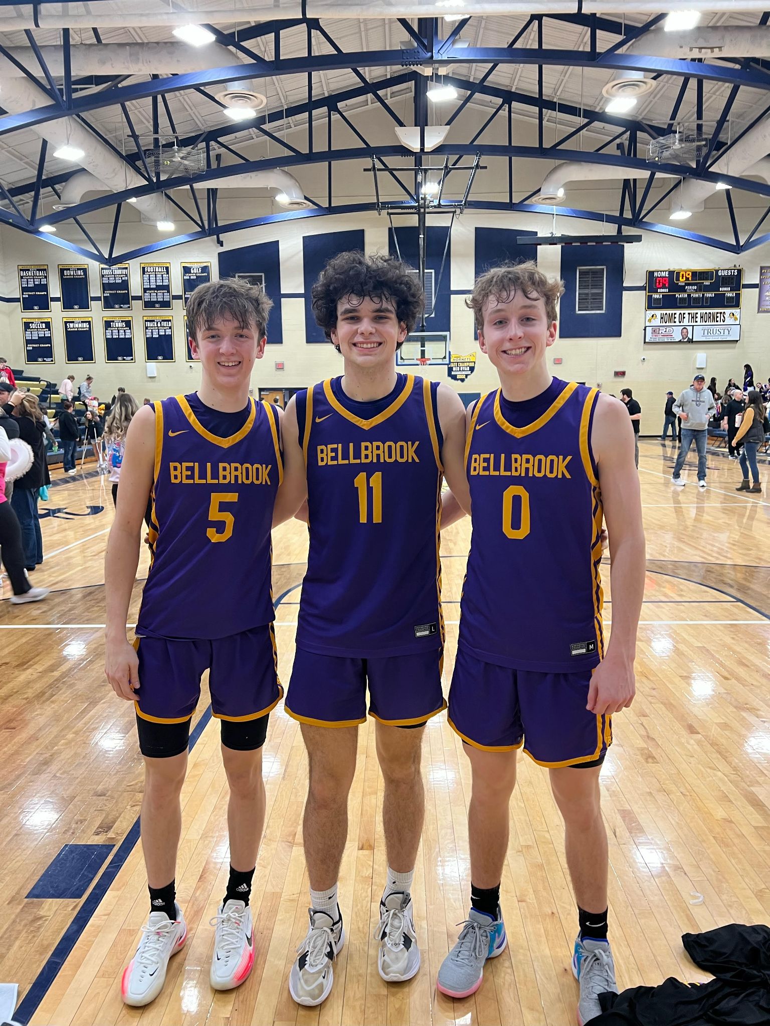 Bellbrook basketball trio makes memories on and off the court - BVM Sports