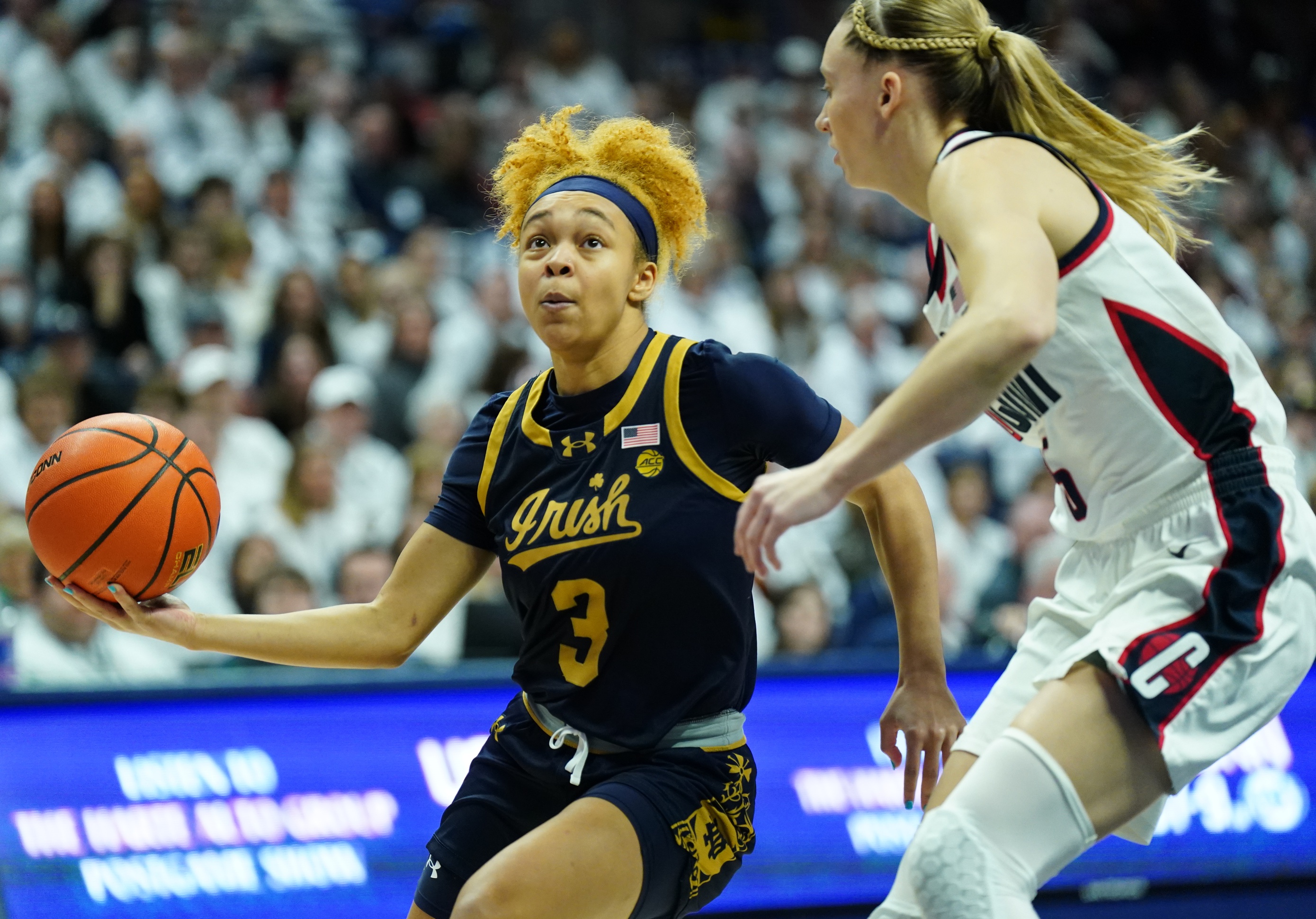 Hannah Hidalgo Notre Dame Fighting Irish 2023-24 NCAA women's college basketball tournament top 10 impact players