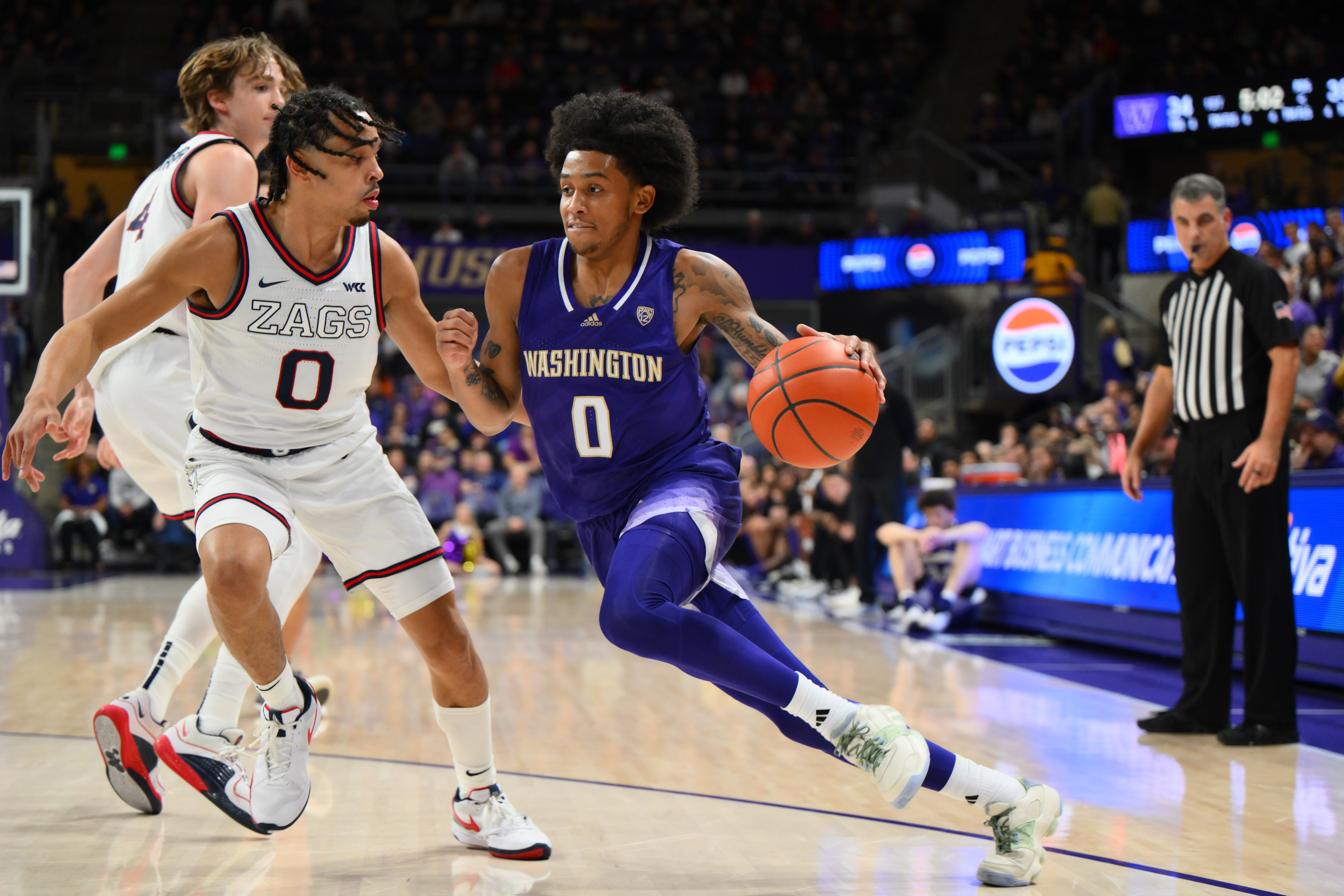 Koren Johnson Washington Huskies Gonzaga Bulldogs basketball transfer portal