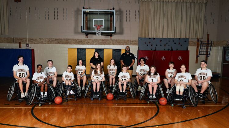Centerville rolls out new wheelchair basketball program