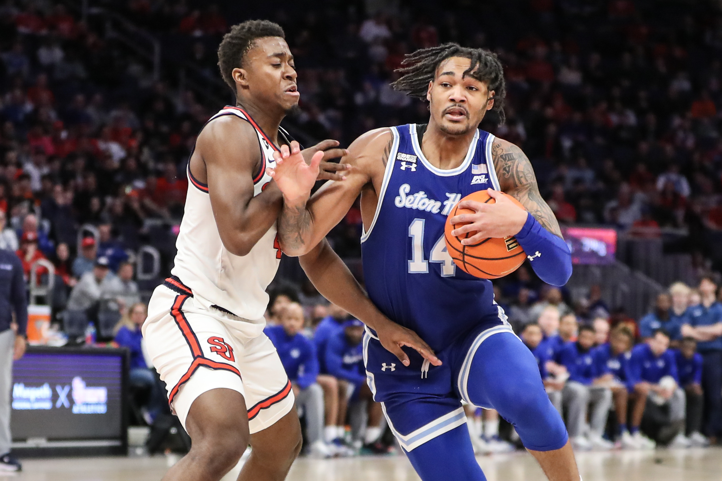 Dre Davis Seton Hall Pirates 2024 NCAA men's college basketball transfer portal landing spots Purdue Boilermakers