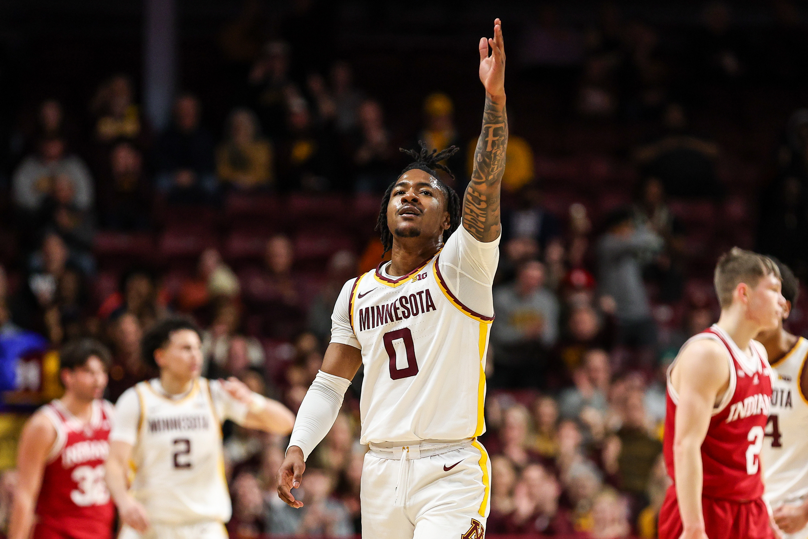 Elijah Hawkins Minnesota Golden Gophers 2024 NCAA men's college basketball transfer portal landing spots Tennessee Volunteers