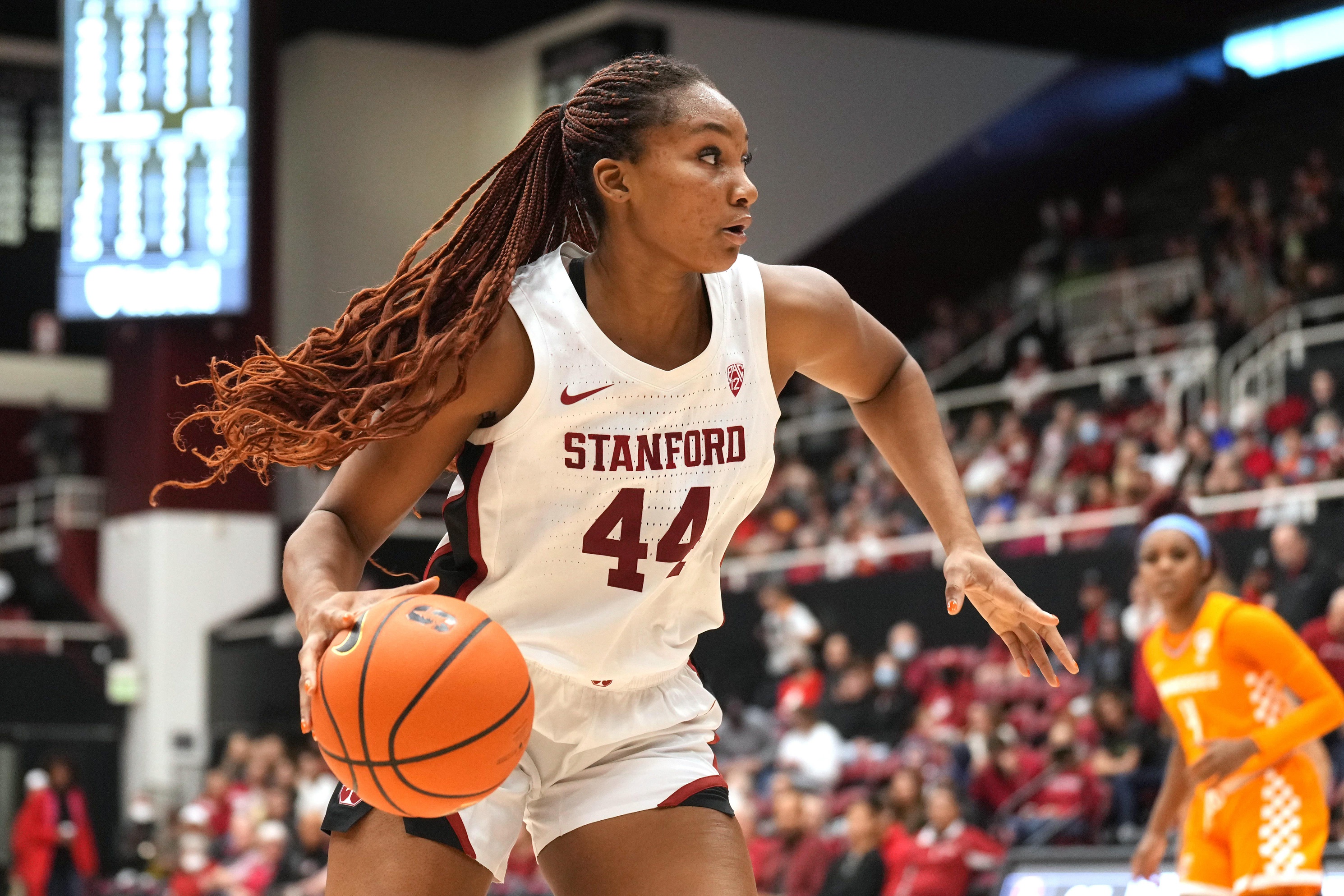 Kiki Iriafen Stanford Cardinal 2024 NCAA women's college basketball transfer portal landing spots LSU Tigers