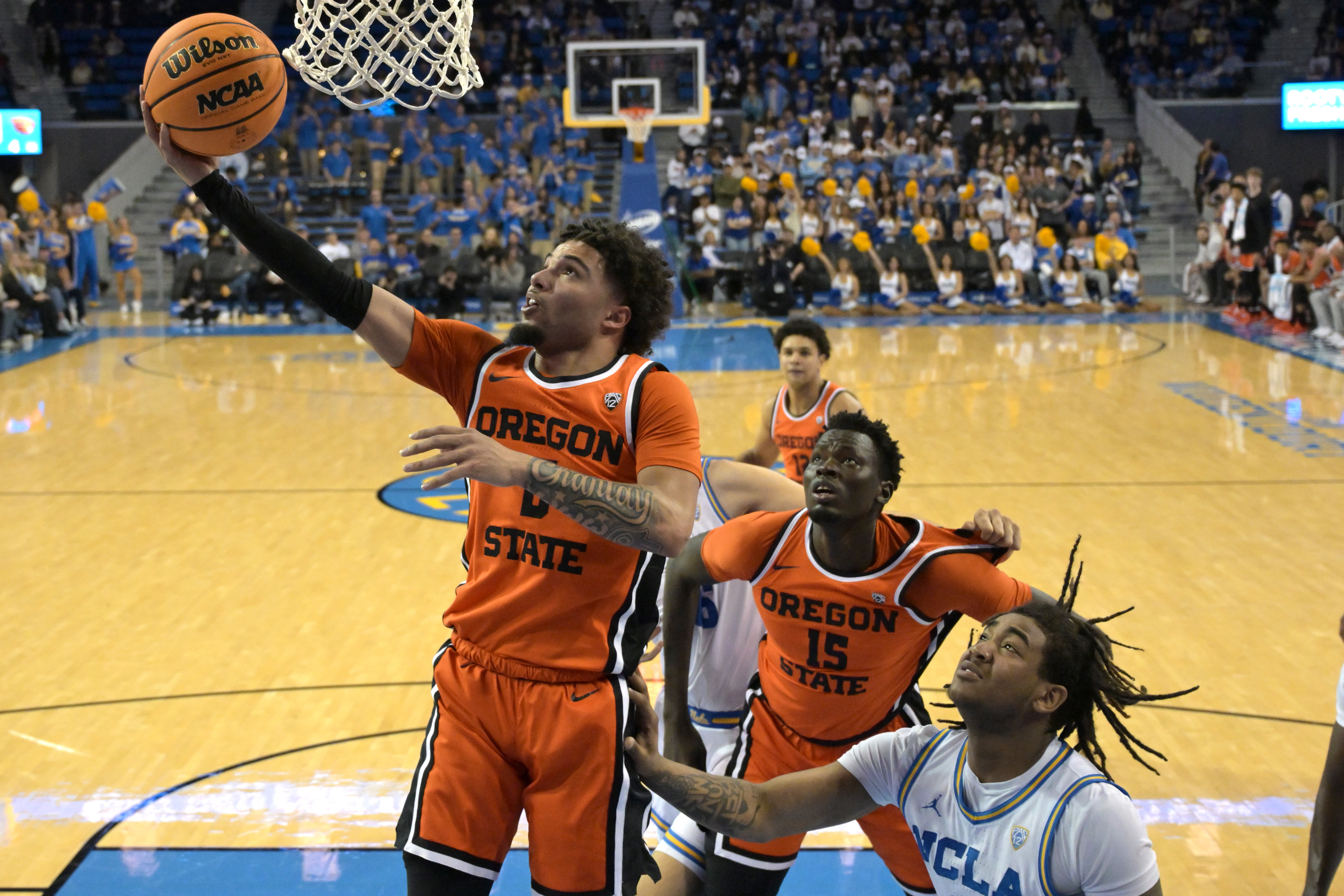 Jordan Pope Oregon State Beavers UCLA Bruins basketball transfer portal