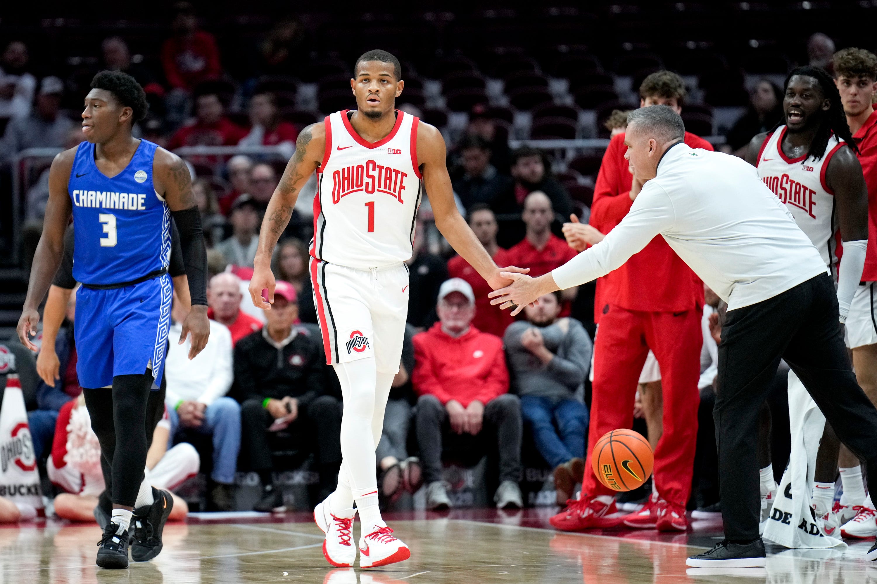 Roddy Gayle Jr. Chris Holtmann Ohio State Buckeyes DePaul Blue Demons basketball transfer portal