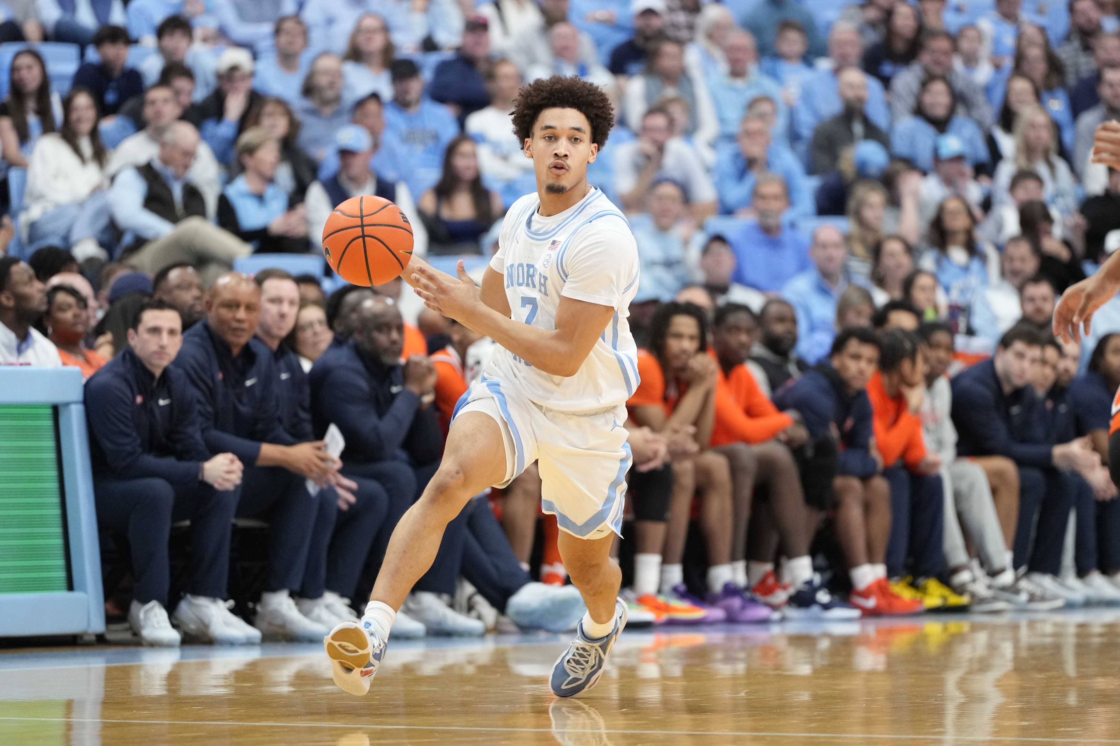 Seth Trimble North Carolina Tar Heels 2024 NCAA men's college basketball transfer portal landing spots Penn State Nittany Lions