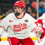 How would Macklin Celebrini fit with top NHL lottery teams?