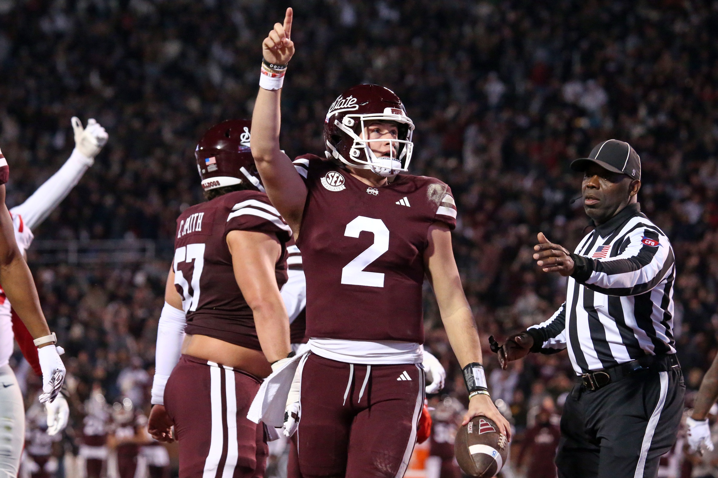 Will Rogers Washington Huskies Mississippi State Bulldogs 2024 NCAA college football season Big Ten quarterbacks ranking