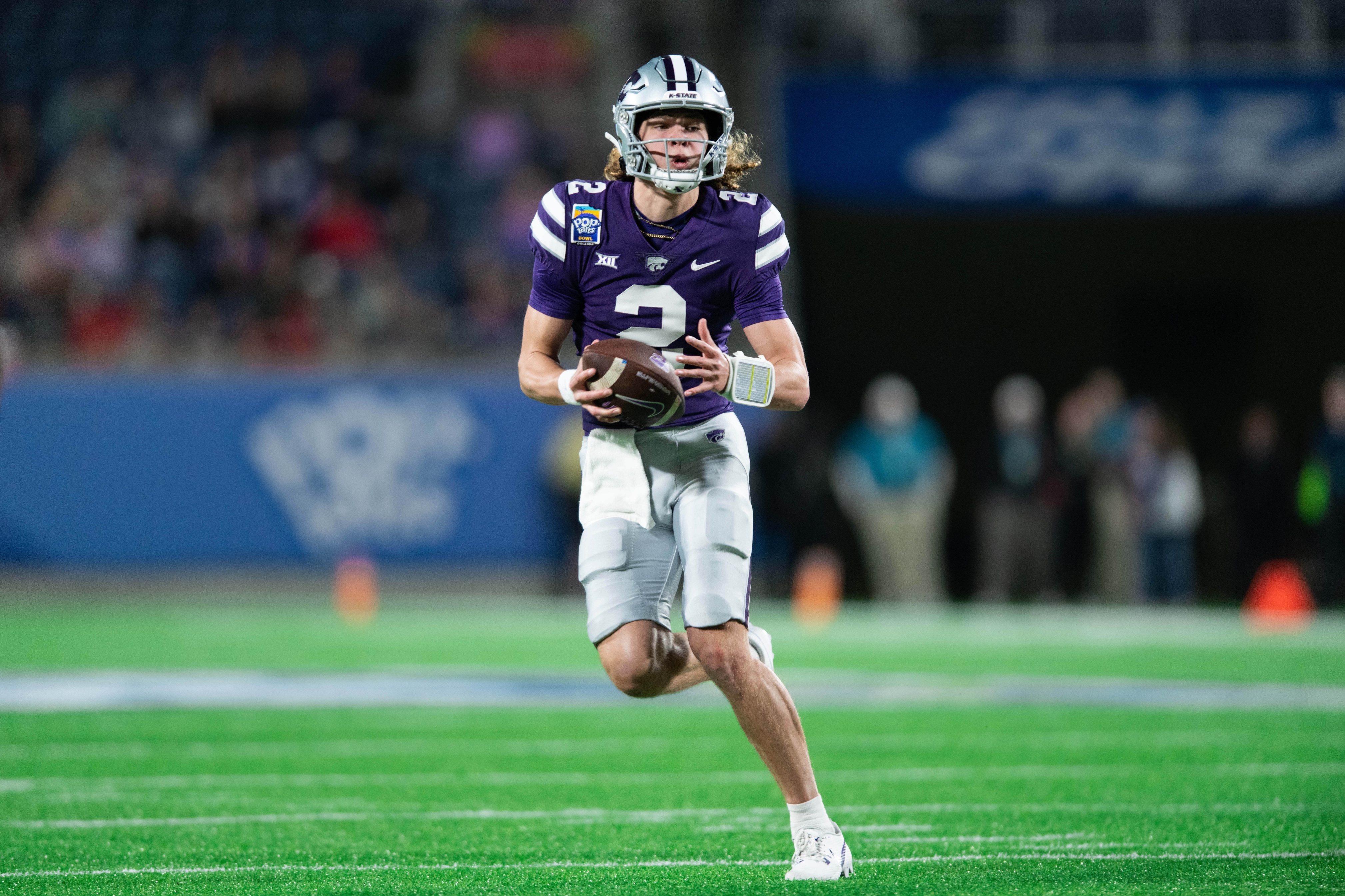 Avery Johnson Kansas State Wildcats 2024 NCAA college football season Big 12 quarterback rankings