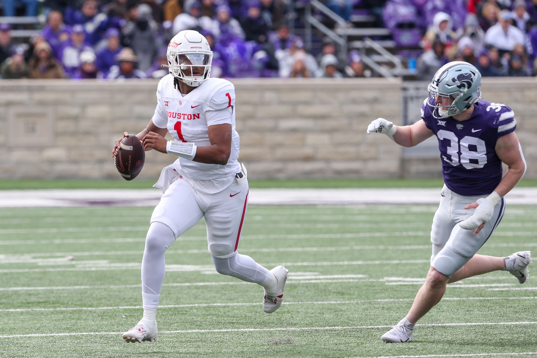 Donovan Smith Houston Cougars 2024 NCAA college football season Big 12 quarterback rankings