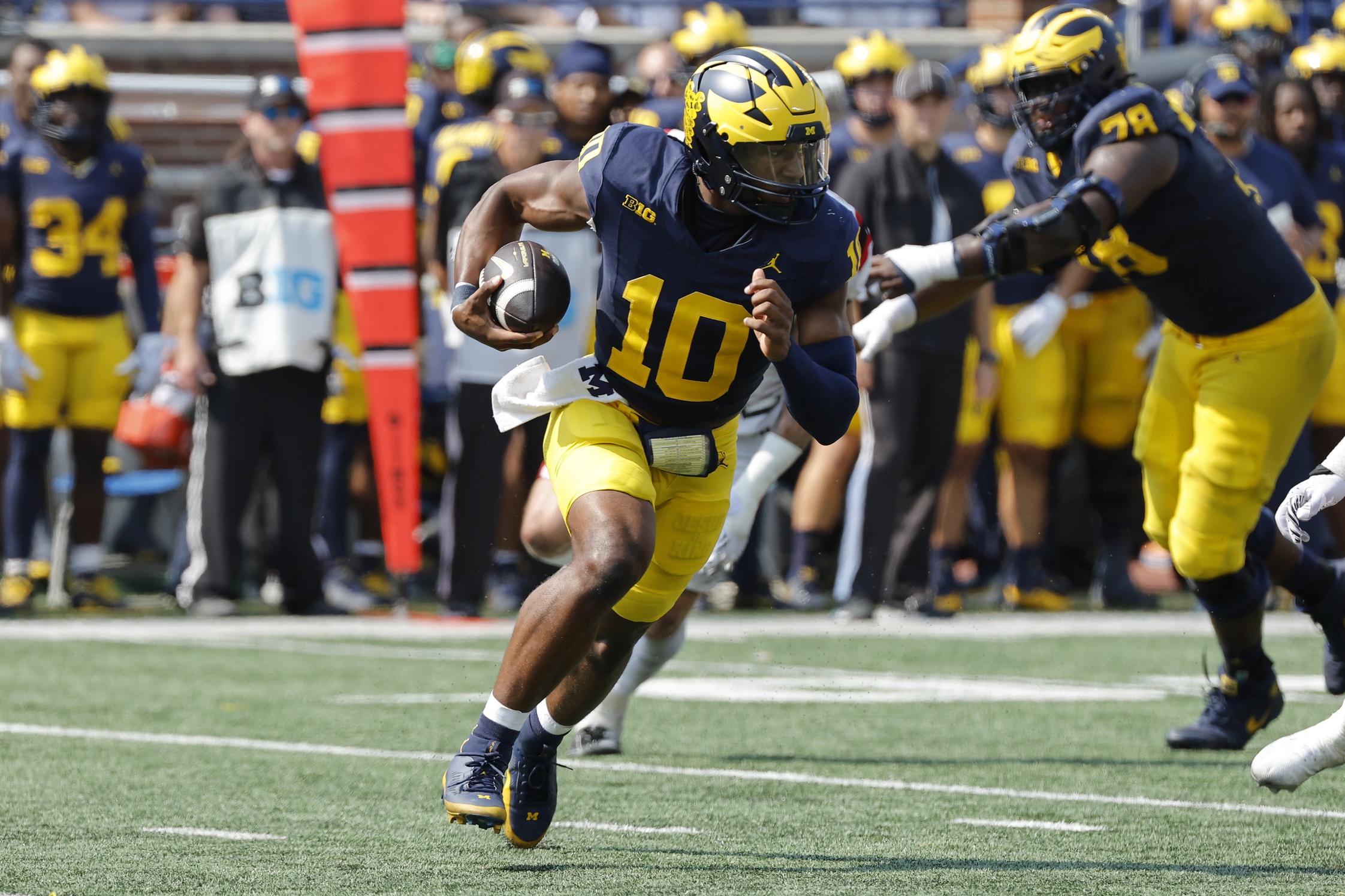 Alex Orji Michigan Wolverines USC Trojans 2024 NCAA college football season Week 4 top matchups