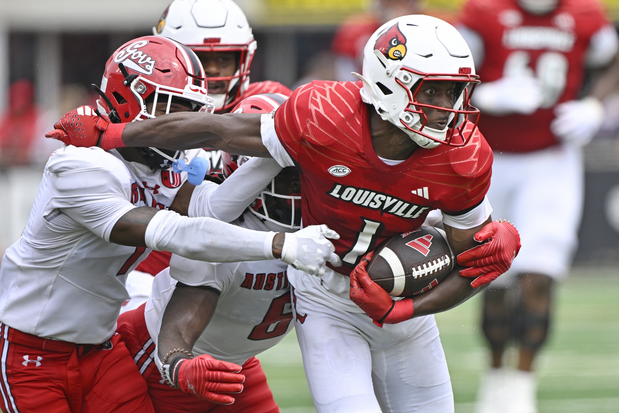 Ja'Corey Brooks Louisville Cardinals 2024 NCAA college football season top wide receivers Biletnikoff Award