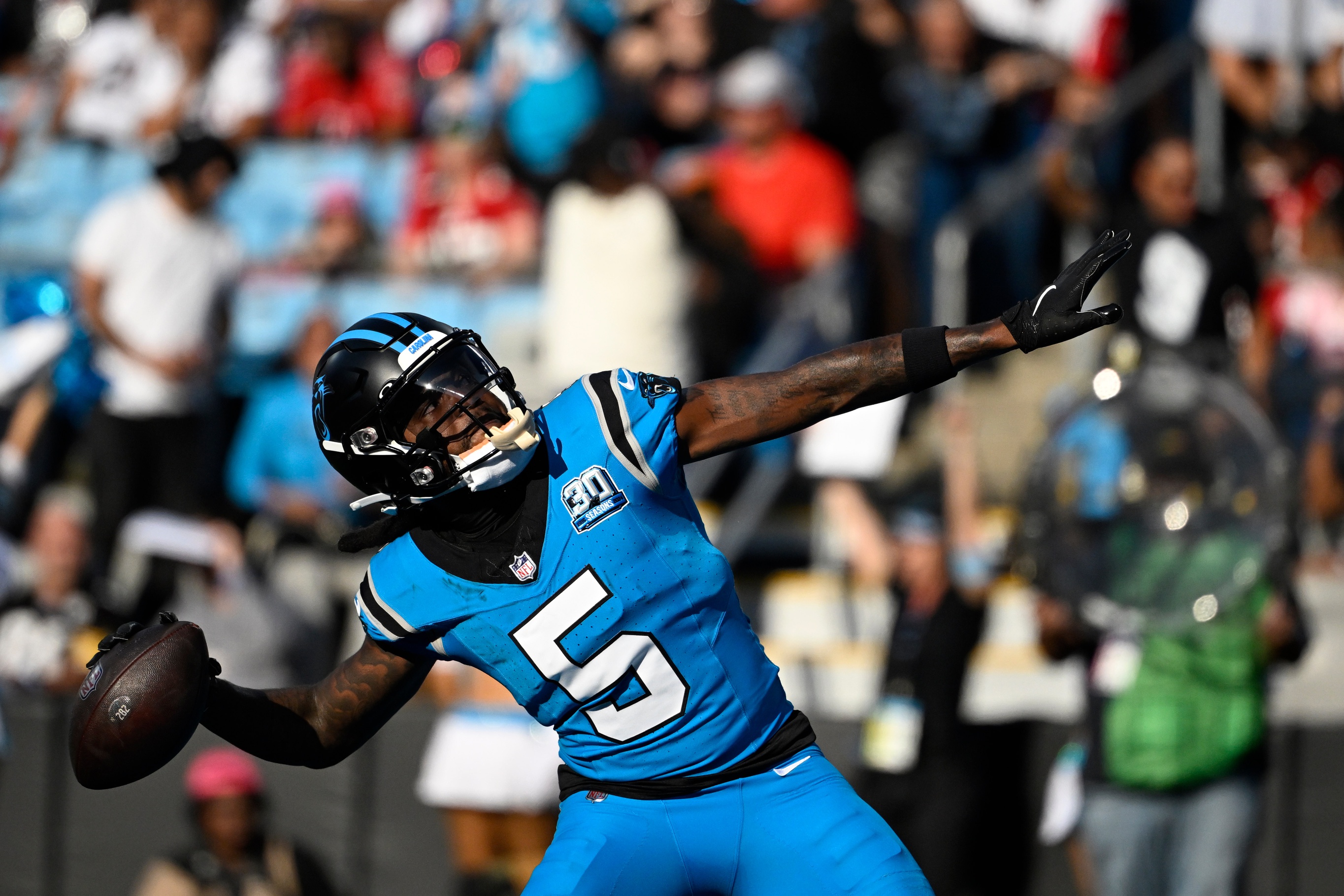 Diontae Johnson Carolina Panthers 2024 NFL trade deadline landing spots Tampa Bay Buccaneers