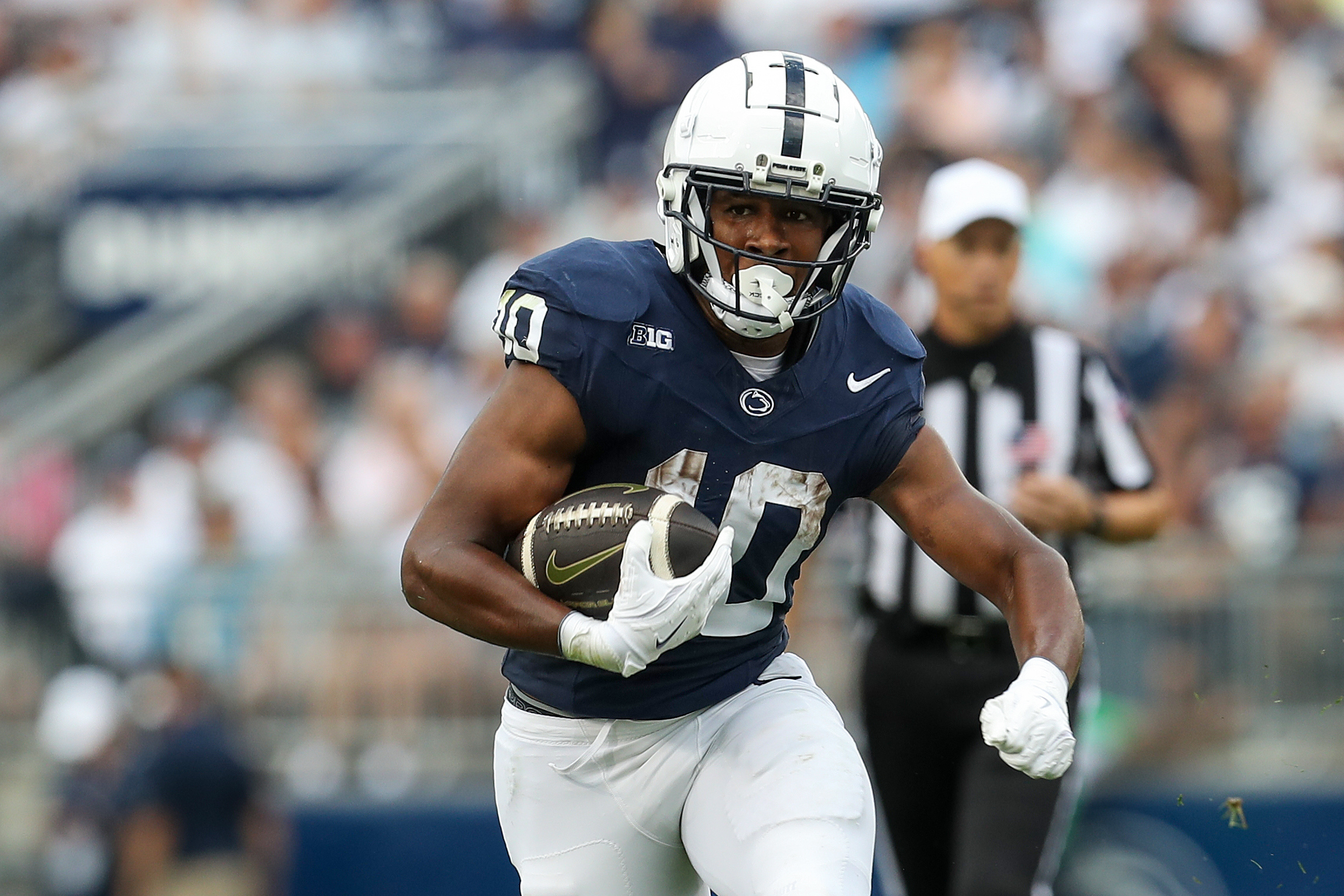 Nicholas Singleton Penn State Nittany Lions Wisconsin Badgers 2024 NCAA college football season Week 9 top matchups