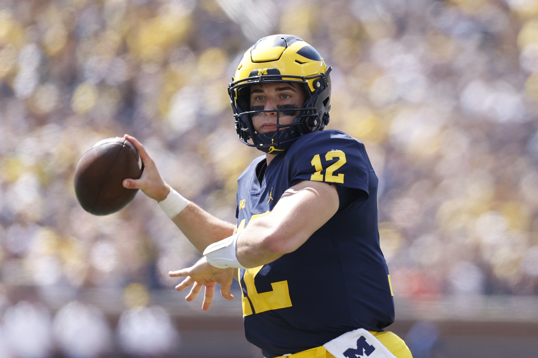 Cade McNamara Iowa Hawkeyes NCAA college football transfer portal landing spots Michigan Wolverines