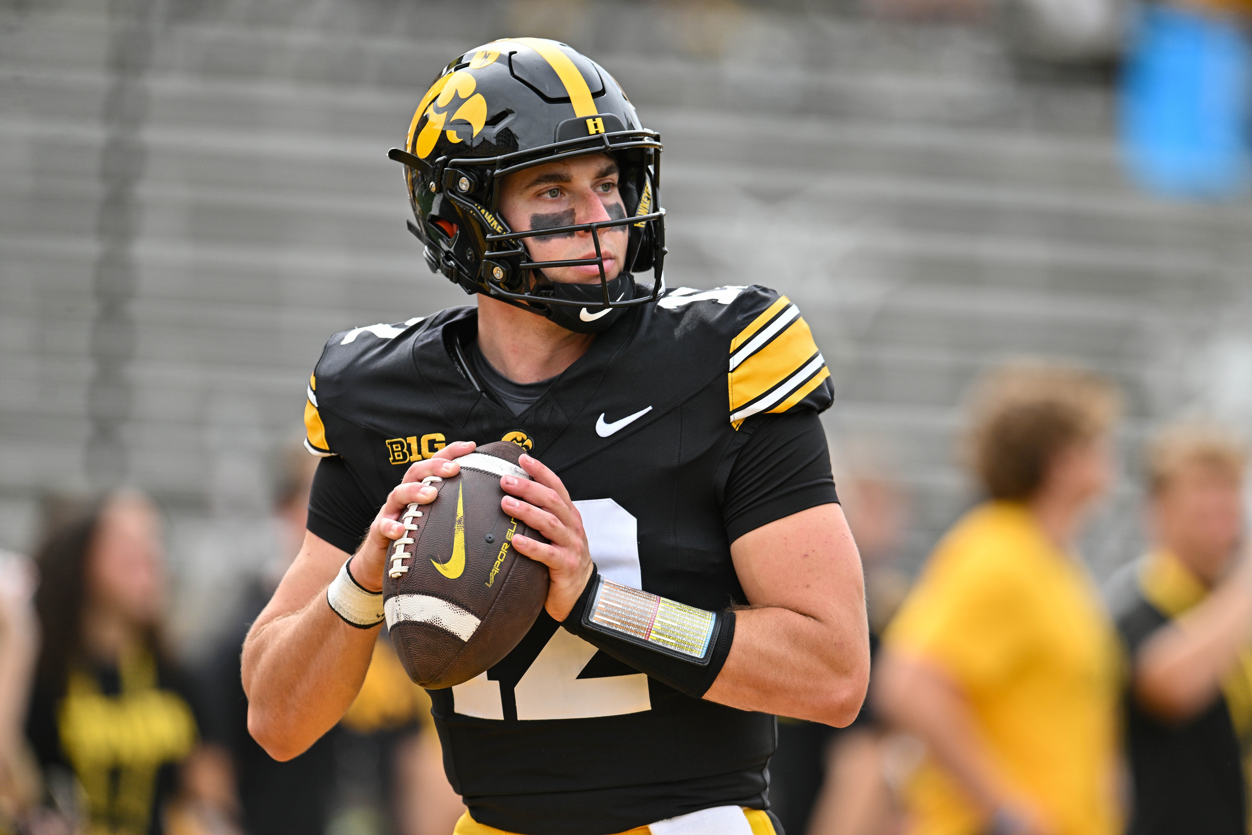 Cade McNamara Iowa Hawkeyes NCAA college football transfer portal landing spots Missouri Tigers
