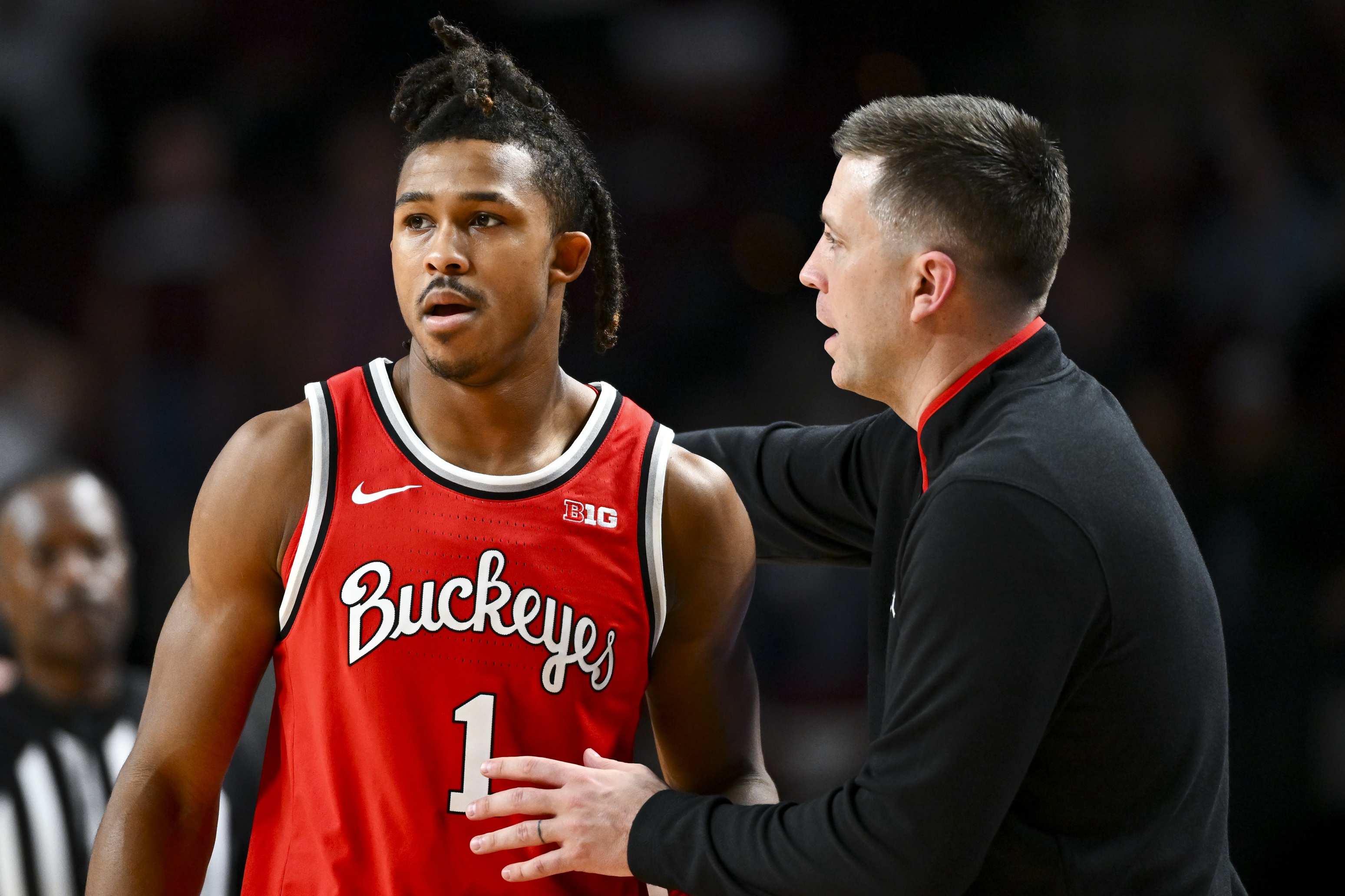 Meechie Johnson Jake Diebler Ohio State Buckeyes 2024-25 Big Ten NCAA men's college basketball season