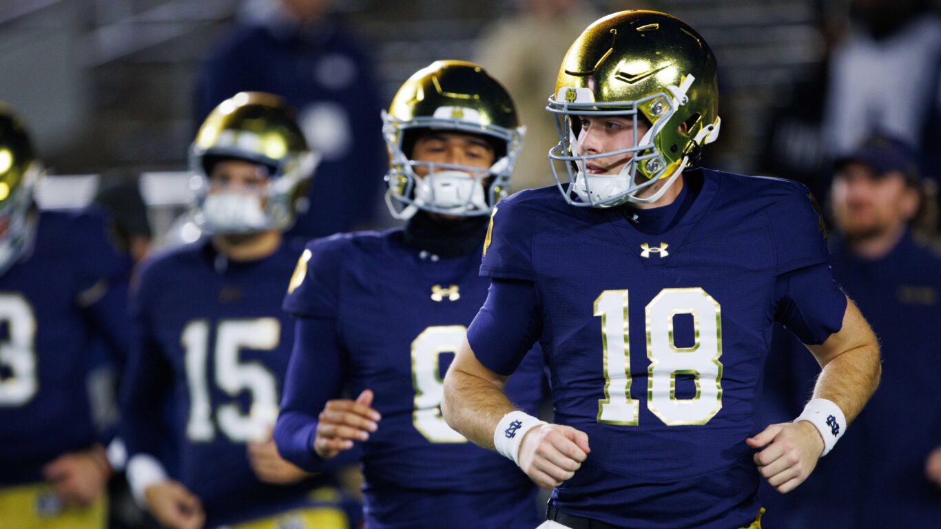 Notre Dame quarterback options for 2025 college football season