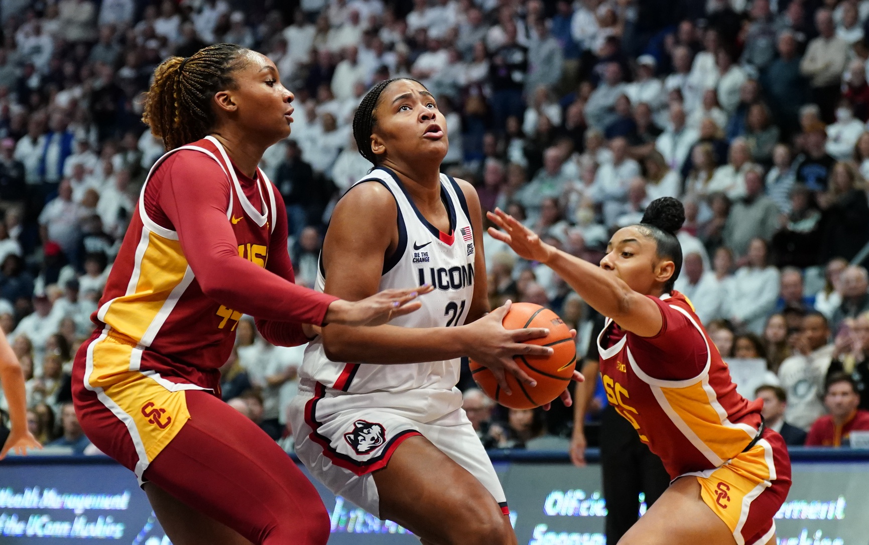 Sarah Strong UConn Huskies 2024-25 NCAA women's college basketball All-American candidates