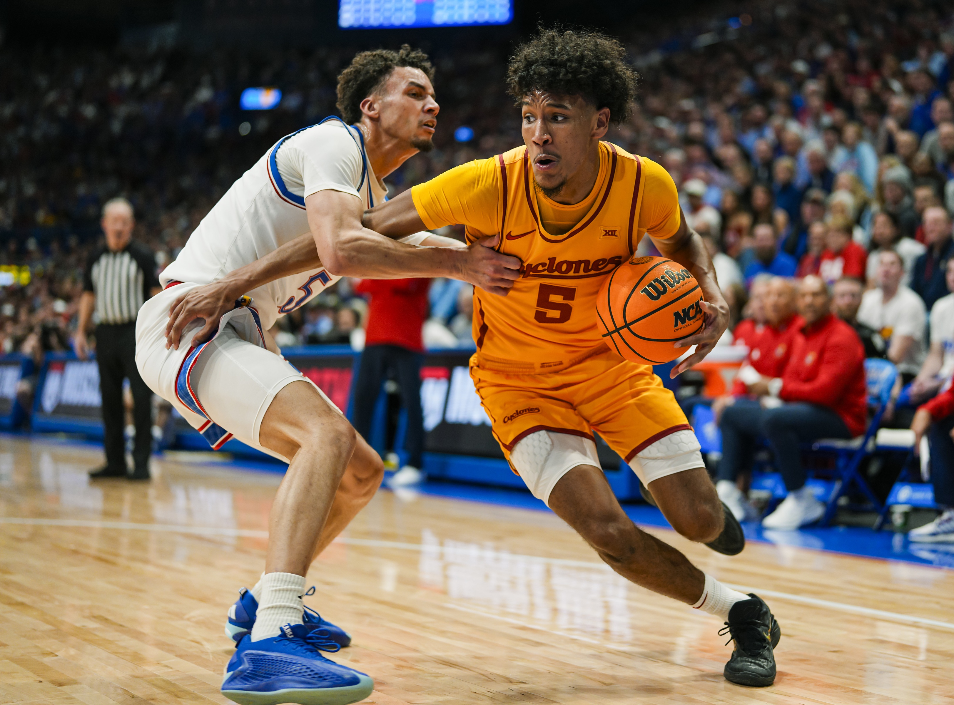 Curtis Jones Iowa State Cyclones NCAA men's college basketball Big 12 top players 2024-25