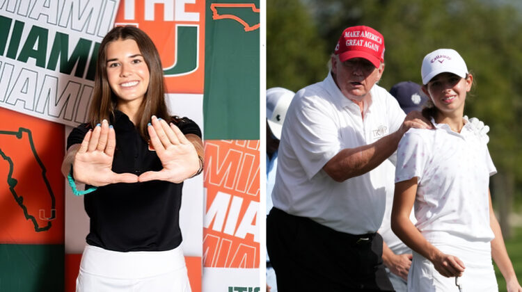 Kai Trump’s $1.2M NIL value: How good is Miami’s golf commit?