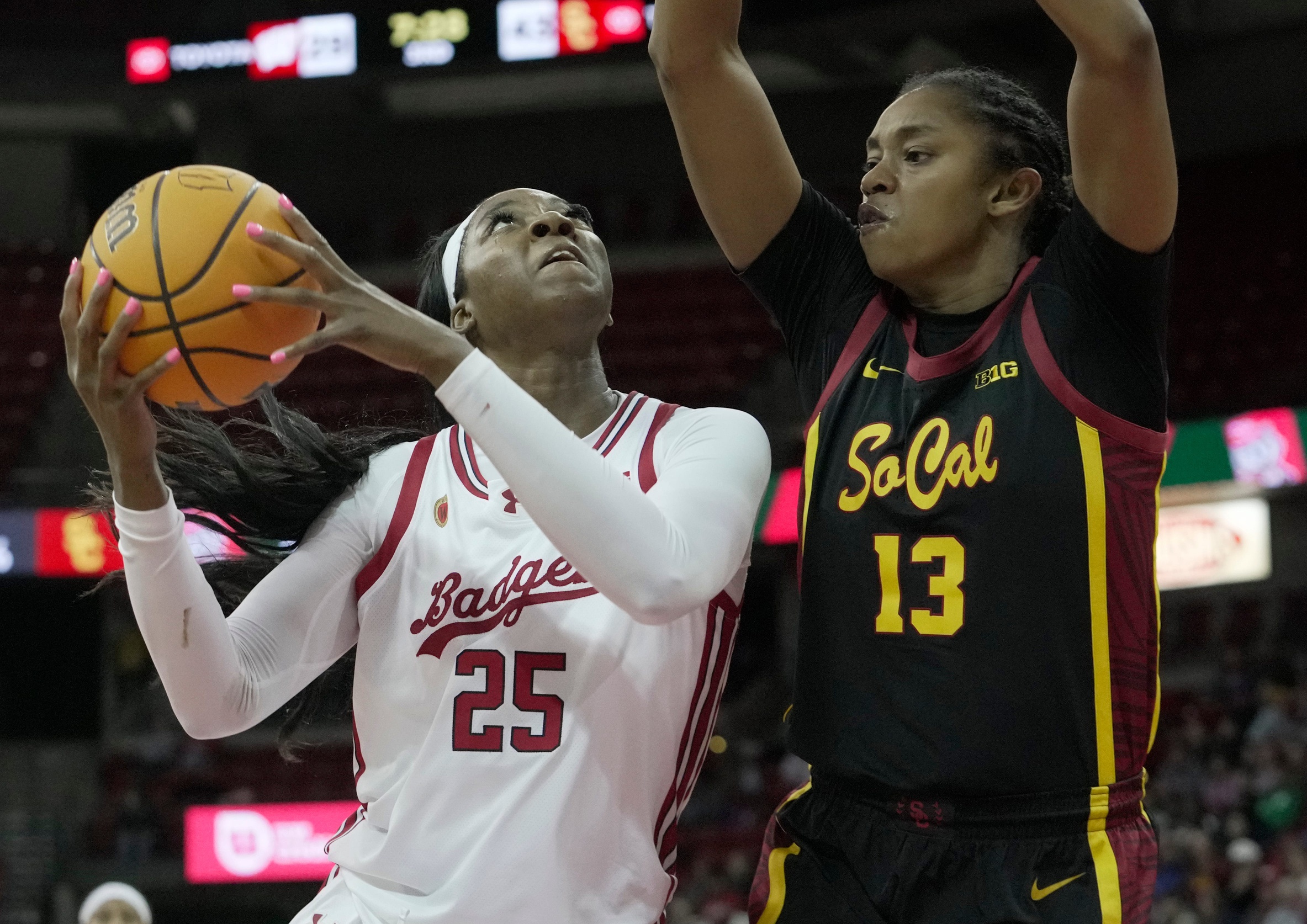 Serah Williams Wisconsin Badgers NCAA women's college basketball transfer portal landing spots USC Trojans