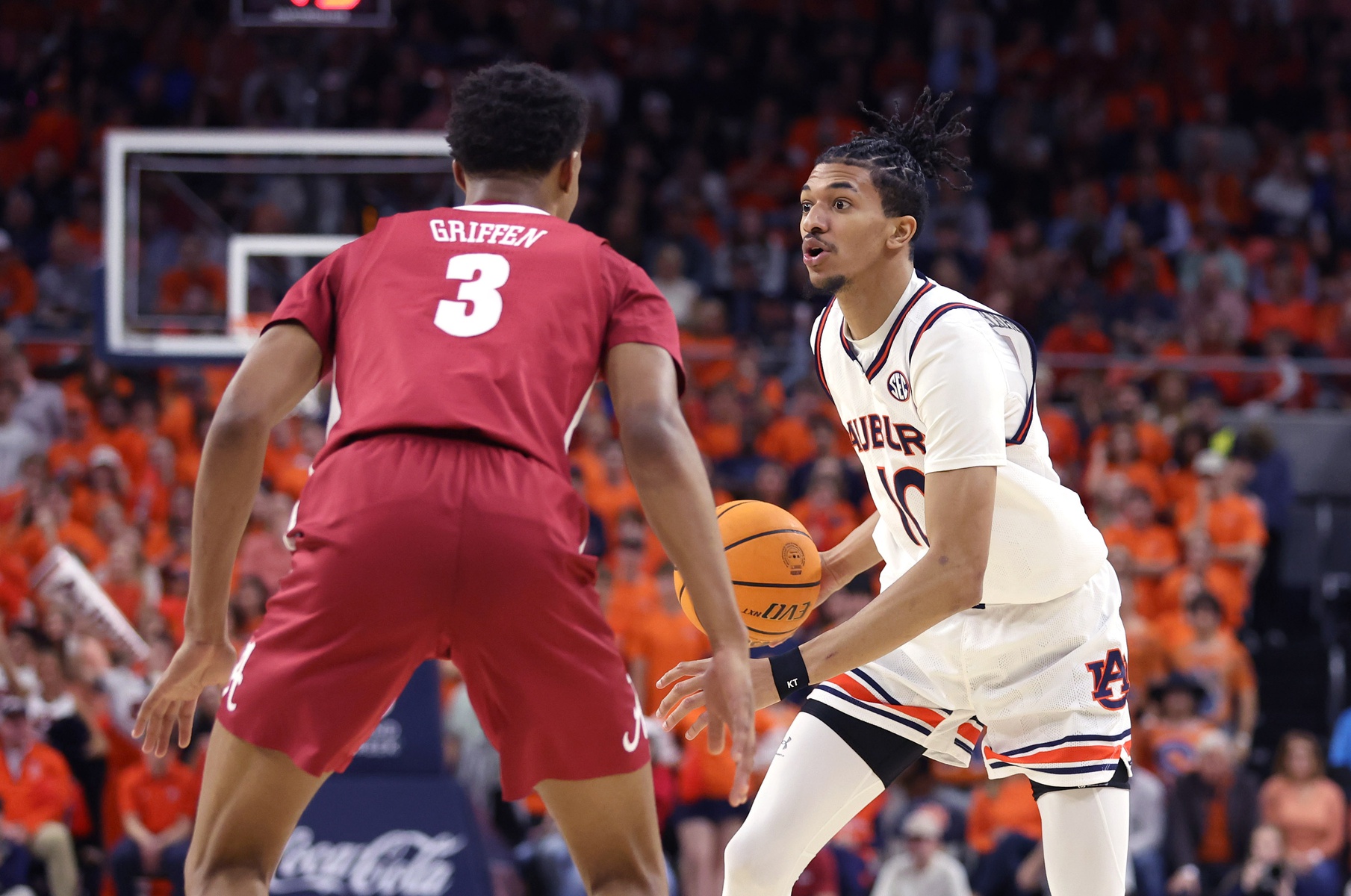 Chad Baker-Mazara Auburn Tigers NCAA men's college basketball transfer portal landing spots Alabama Crimson Tide